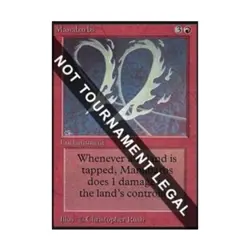 WOTC MtG Collector's Ed Manabarbs (CE) (R) NM - Image 1