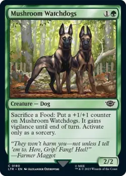 Mushroom Watchdogs -Foil Near Mint MTG - Image 1