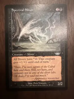 Spectral Sliver : MTG Magic the Gathering / Legions #83/145 / NM - Image 1
