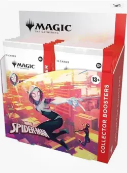 Marvel's Spider-man Collector Booster Box FACTORY SEALED ENGLISH MAGIC MTG - Image 1