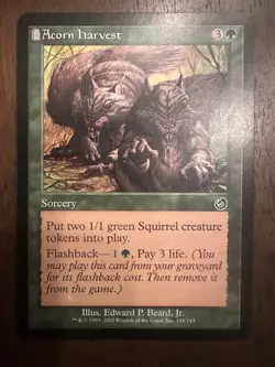 Acorn Harvest : MTG Magic the Gathering / Torment #118/143 / LP-NM - Image 1