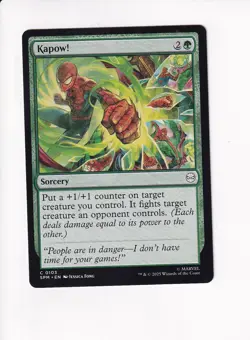 MAGIC THE GATHERING MTG MARVEL'S SPIDER-MAN KAPOW! (#1) - Image 1