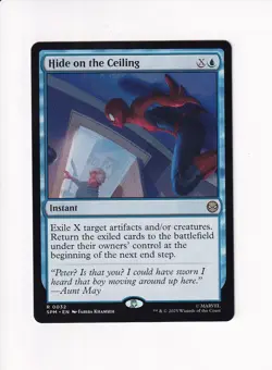 MAGIC THE GATHERING MTG MARVEL'S SPIDER-MAN HIDE ON THE CEILING - Image 1