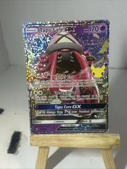 Pokemon TCG Tapu Lele GX 60/145 Celebrations 25th Anniversary Full Art Rare DMG - Image 1