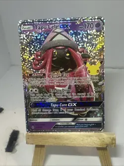 Pokemon TCG Tapu Lele GX 60/145 Celebrations 25th Anniversary Full Art Rare DMG - Image 2