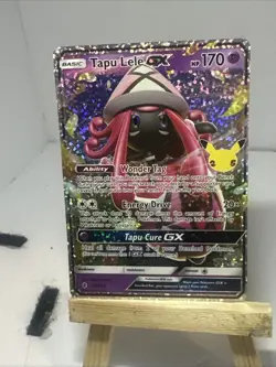 Pokemon TCG Tapu Lele GX 60/145 Celebrations 25th Anniversary Full Art Rare DMG - Image 3