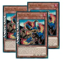 JURRAC MEGALO 3x • Ultra R • BLMM EN016 • 1Ed • Yugioh! • ANDYCARDS - Image 1