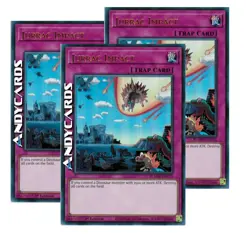 JURRAC IMPACT 3x • (Impatto Jurrac) • Ultra R • BLMM EN175 • 1Ed • Yugioh! - Image 1