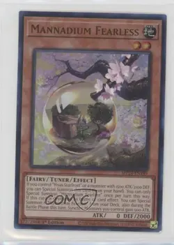 UR - Mannadium Fearless 1st Ed. YuGiOh 25th Anniversary Tin: Dueling Mirrors - Image 1