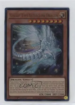Galaxy-Eyes Afterglow Dragon 1st Ed. YuGiOh 25th Anniversary Rarity Collection - Image 1
