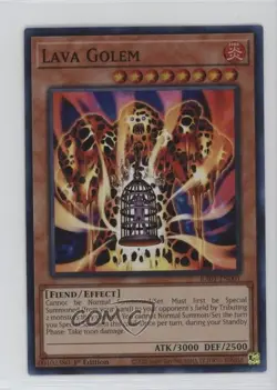 Lava Golem 1st Ed. YuGiOh 25th Anniversary Rarity Collection #RA01-EN001 - Image 1