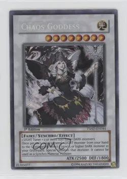 Chaos Goddess 1st Ed. YuGiOh The Shining Darkness #TSHD-EN044 2010 - Image 1