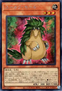 Yugioh LPG1-JP003 Eucalyptus Mole Secret Rare Japanese NM - Image 1