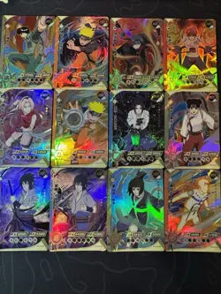 Naruto Shippuden Naruto Character Collectible TCG 12 x Kayou Licensed Cards SSR - Image 1
