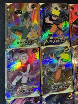 Naruto Shippuden Naruto Character Collectible TCG 12 x Kayou Licensed Cards SSR - Image 2