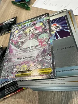 Mega Gardevoir EX 178/132 Mega Evolution Special Illustration Rare Pokemon Card - Image 2