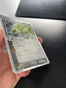 Tyranitar ex 17/17 Holo Rare EX Unseen Forces 2004 Pokemon Card Played - Image 2