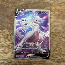 Mewtwo V SWSH229 Holo Promo Pokemon TCG Sword And Shield Promo Card - Image 1