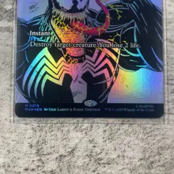 Infernal Grasp - Borderless FOIL - Spider-man MAR - 0018 - MTG - NM - Image 4