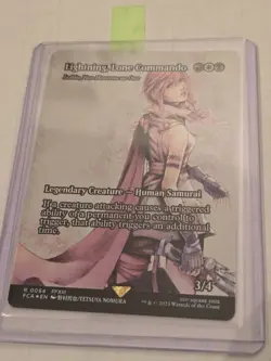 MTG 0054 Lightning, Lone Commando Foil Final Fantasy NM - Image 1