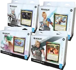 Magic The Gathering Final Fantasy Collector’s Ed. Commander Deck - Set of 4 - Image 1