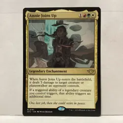 MTG Annie Joins Up Magic: The Gathering Outlaws of Thunder Junction #0191 - Image 1