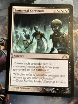 1x Immortal Servitude (220) Gatecrash LP MTG Magic the Gathering x1 MKE - Image 3