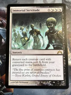1x Immortal Servitude (220) Gatecrash LP MTG Magic the Gathering x1 MKE - Image 5