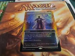 NM Teferi's Protection SLD #1691 Sheldon's Spellbook Secret Lair Rainbow Foil - Image 1