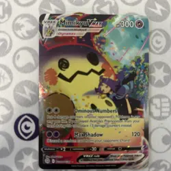 Pokemon Mimikyu VMAX TG17 Brilliant Stars Ultra Rare Full Art Holo NM - Image 2