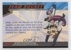 Team Rocket Topps Pokemon Advanced #5 2003 - Image 2