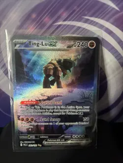Pokemon TCG Paldea Evolved Ting-Lu EX 263/193 Near Mint - Image 1
