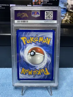 2025 Pokemon WHT Harlequin #163 White Flare Ultra Rare Full Art PSA 7 NM - Image 2