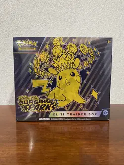 Pokemon TCG Scarlet & Violet Surging Sparks Elite Trainer Box ETB FACTORY SEALED - Image 1