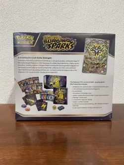 Pokemon TCG Scarlet & Violet Surging Sparks Elite Trainer Box ETB FACTORY SEALED - Image 3