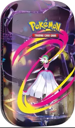 Pokemon TCG Mega Evolutions 2-pack Mini Tins Gardevoir - In Hand - Image 1