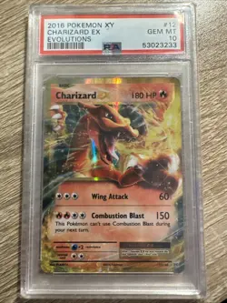 2016 Pokemon Charizard #12 Evolutions XY EX Holo PSA 10 GEM MINT - Image 1