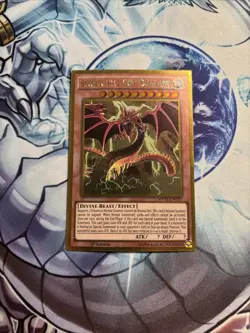 Yugioh! LP Slifer the Sky Dragon - MVP1-ENG57 - Gold Rare - 1st Edition LP (LT) - Image 1