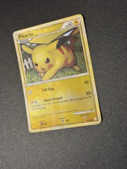 Pikachu 78/123 Reverse Holo HeartGold SoulSilver Pokemon Card 2010 MP - Image 3