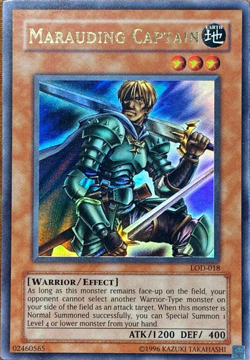 Marauding Captain LOD-018 Ultra Rare YuGiOh TCG Card - Image 1