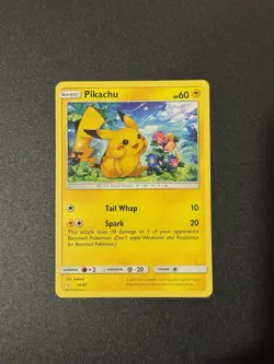 Pokemon TCG Pikachu Sun & Moon Trainer Kit (Alolan Raichu & Lycanroc) 14/30 Card - Image 1