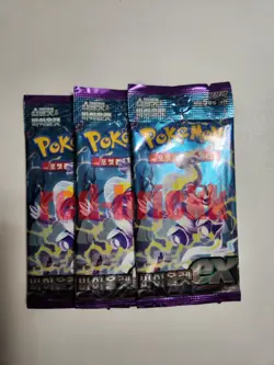 Pokemon Card Violet ex sv1V Factory SEALED Kor Booster Pack Scarlet & Violet.+3. - Image 1
