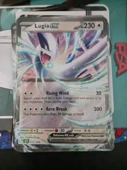 JUMBO Lugia ex Card CLV 017/034 Scarlet & Violet Promo Oversized Pokemon NM - Image 1