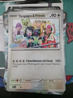 JUMBO Terapagos and Friends Horizons Card SVP Promo Oversized Pokemon NM - Image 2