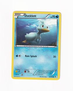 Ducklett 42/149 Boundaries Crossed B&W Regular Pokemon Card Moderately Played MP - Image 1
