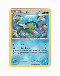 Basculin 30/99 Next Destinies Regular Non Holo Pokemon Card Moderately Played MP - Image 1