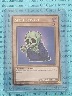 BLMM-EN002 Skull Servant Starlight Rare Yu-Gi-Oh Card 1st Edition Chibi Art New - Image 3
