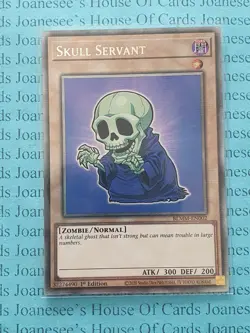 BLMM-EN002 Skull Servant Starlight Rare Yu-Gi-Oh Card 1st Edition Chibi Art New - Image 4