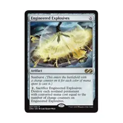 WOTC MtG Ultimate Masters Engineered Explosives (R) NM - Image 1