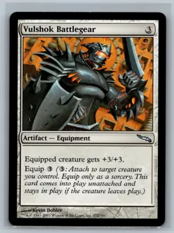 Magic The Gathering Mirrodin Vulshok Battlegear #272/306 MTG TCG CCG - Image 1